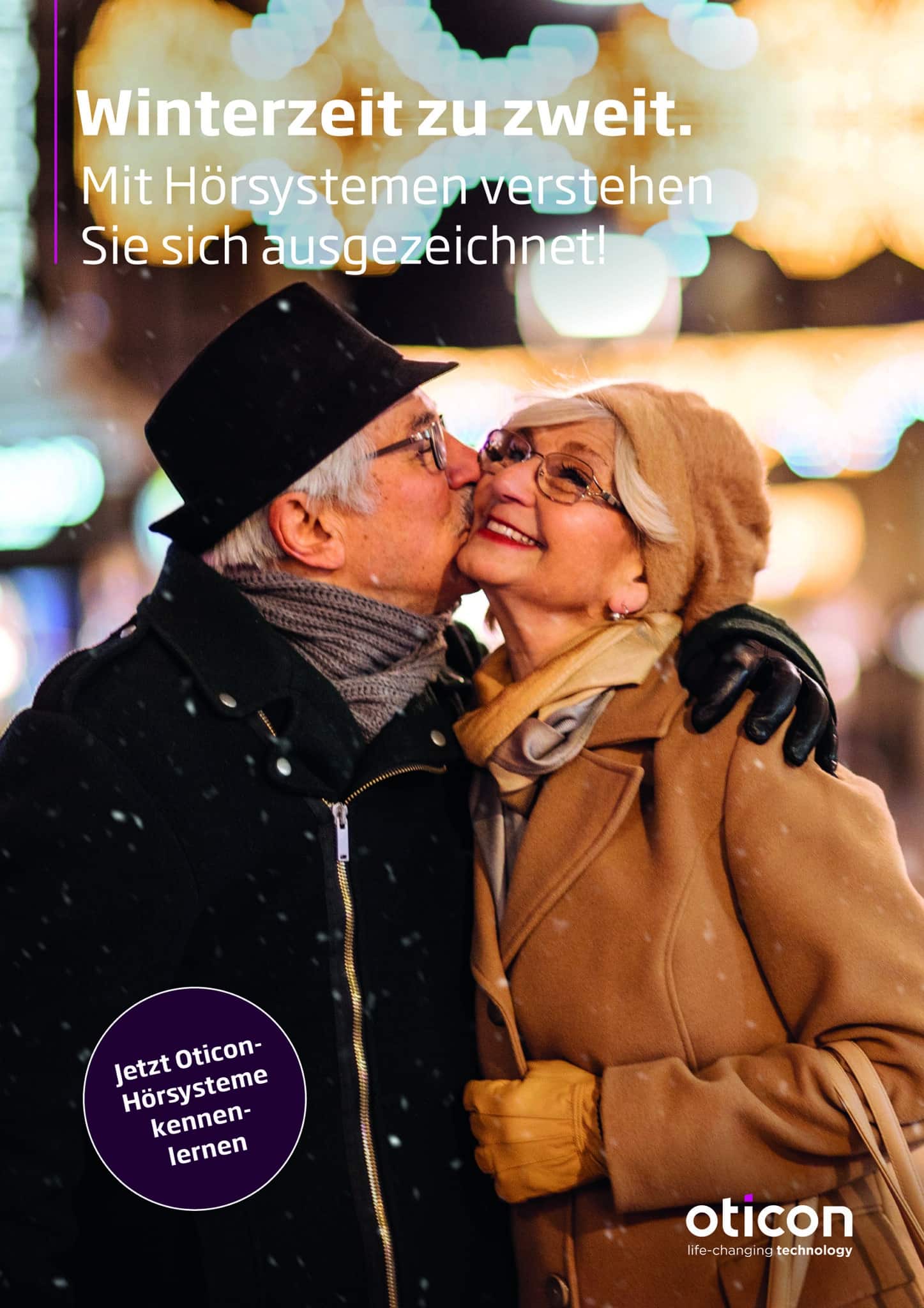 Neue Kampagne von Oticon Neue Kampagne von Oticon