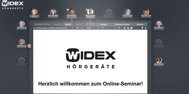 Ausbau der virtuellen Weiterbildung bei Widex Ausbau der virtuellen Weiterbildung bei Widex