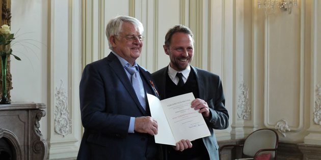 Werner Köttgen mit dem Bundesverdienstkreuz geehrt