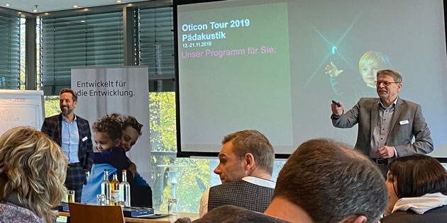 Insgesamt 230 Teilnehmer bei «Oticon Tour 2019 Pädakustik»