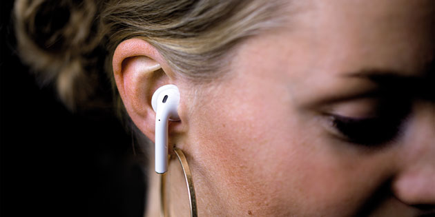 Neue bachmaier Otoplastik für Apple AirPods