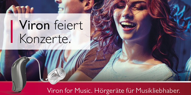 Bernafon: Viron for Music und Eventim-Gutscheinaktion