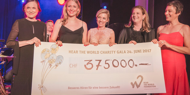 Hear the World Charity Gala sammelt 375.000 CHF
