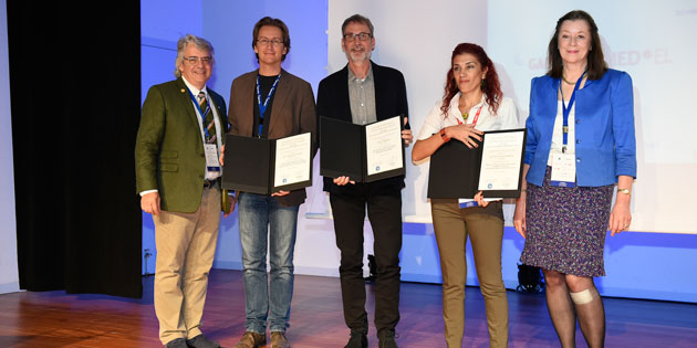 Zweiter European Phoniatrics EUHA Award in Bilbao verliehen Zweiter European Phoniatrics EUHA Award in Bilbao verliehen