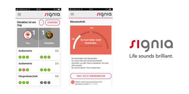 Signia Wissens-App mit eLearing Award ausgezeichnet