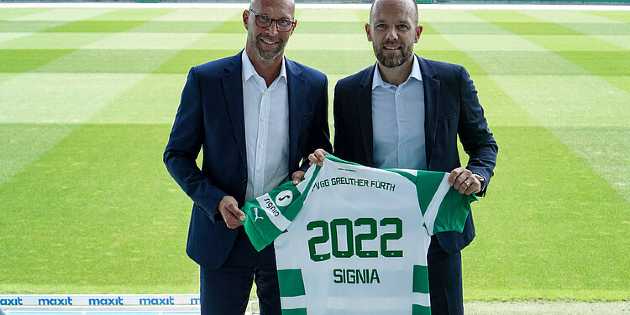 Signia wird Innovationspartner vom SpVgg Greuther Fürth Signia wird Innovationspartner vom SpVgg Greuther Fürth
