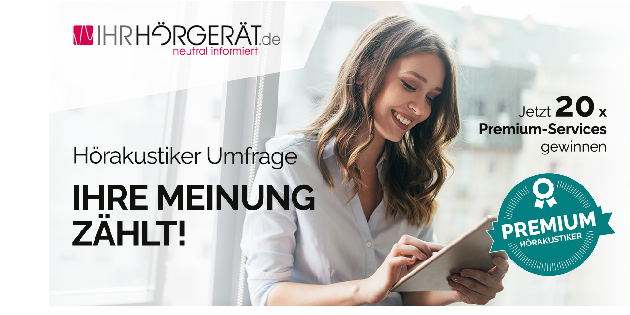 Ihr-Hörgerät.de führt Online-Umfrage unter Hörakustiker*innen durch